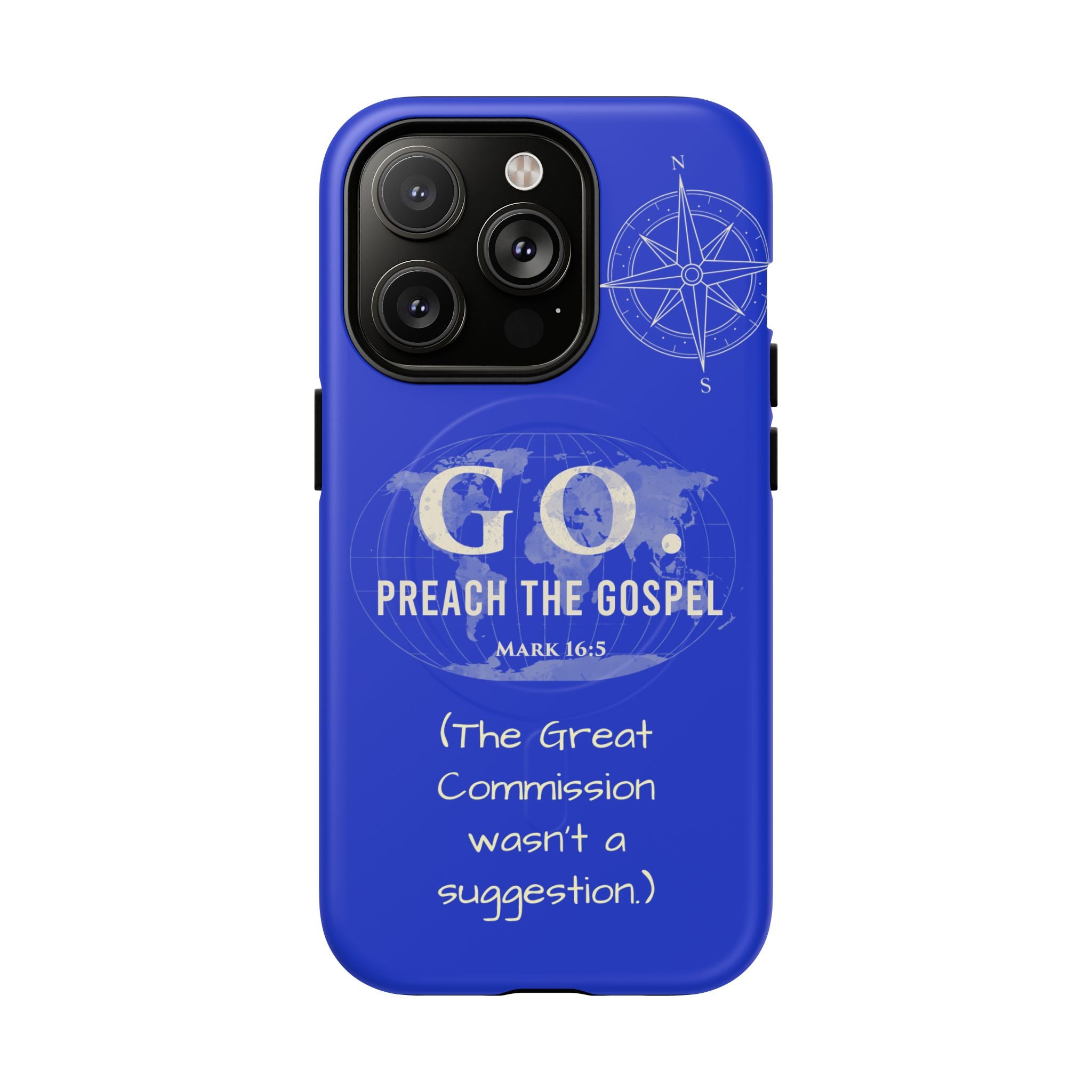 GO. Preach the Gospel MagSafe Phone Case – The Great Commission Collection