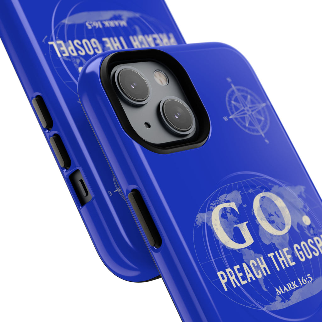 GO. Preach the Gospel MagSafe Phone Case – The Great Commission Collection