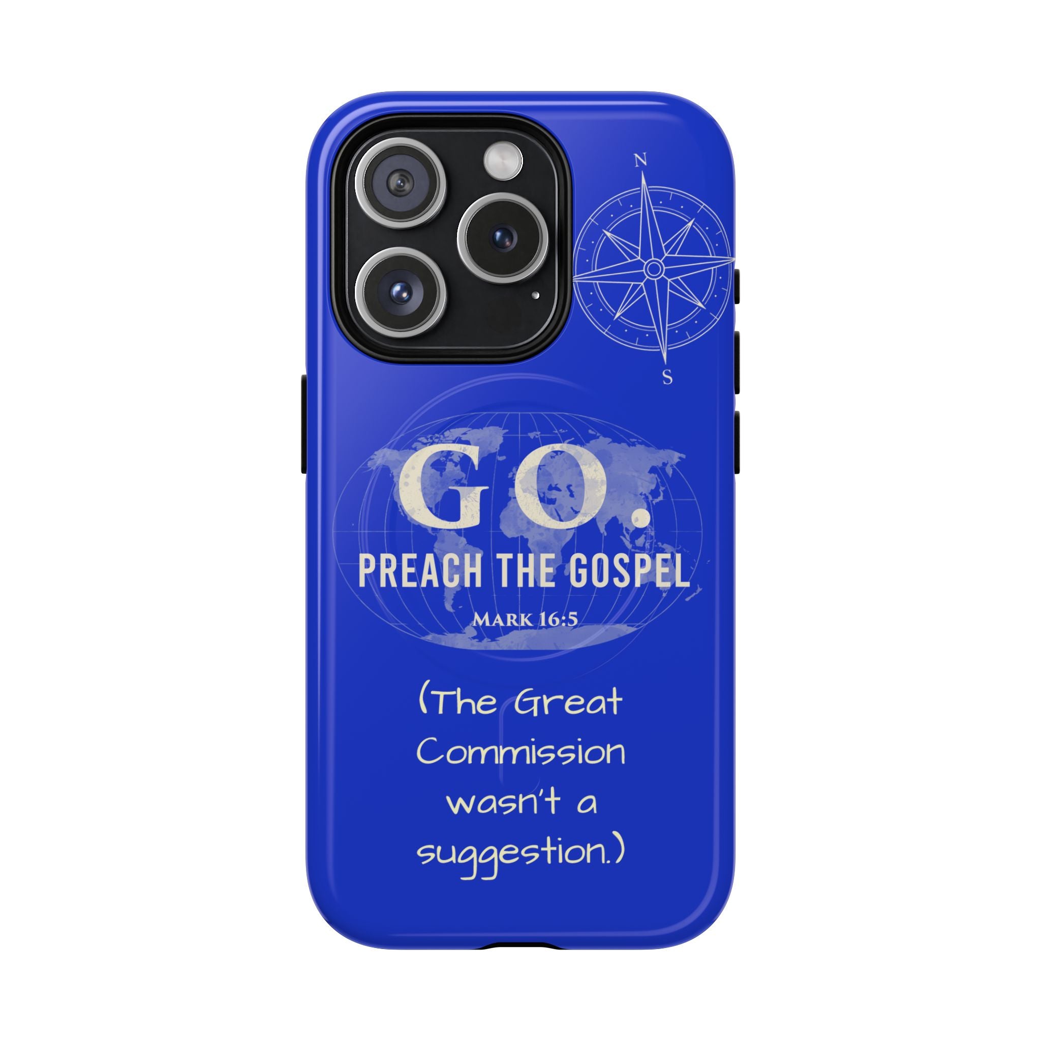 GO. Preach the Gospel MagSafe Phone Case – The Great Commission Collection