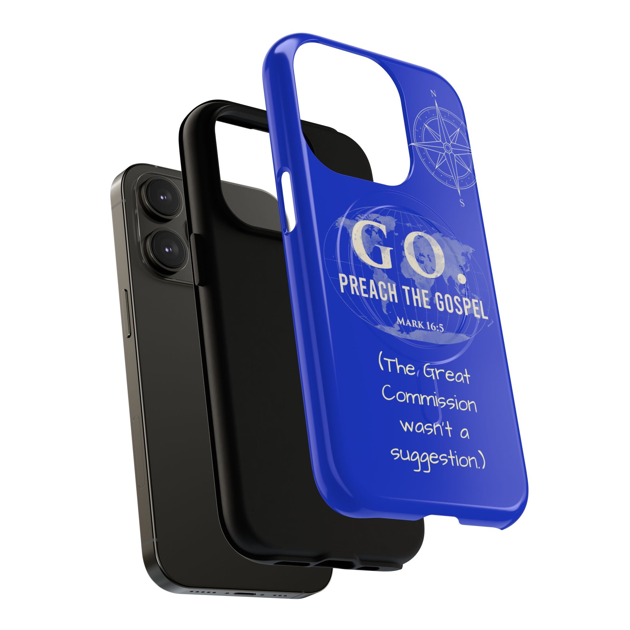 GO. Preach the Gospel MagSafe Phone Case – The Great Commission Collection