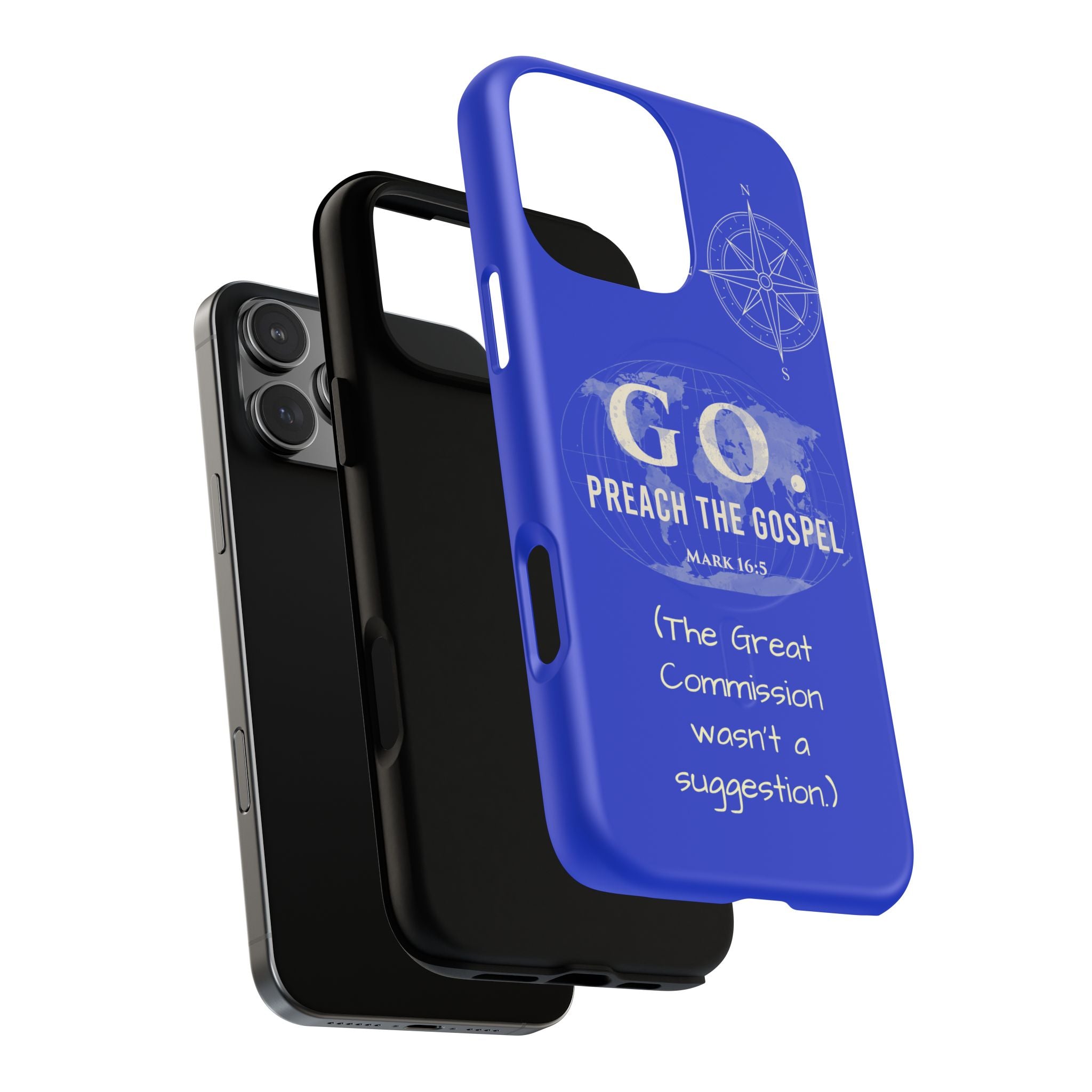 GO. Preach the Gospel MagSafe Phone Case – The Great Commission Collection
