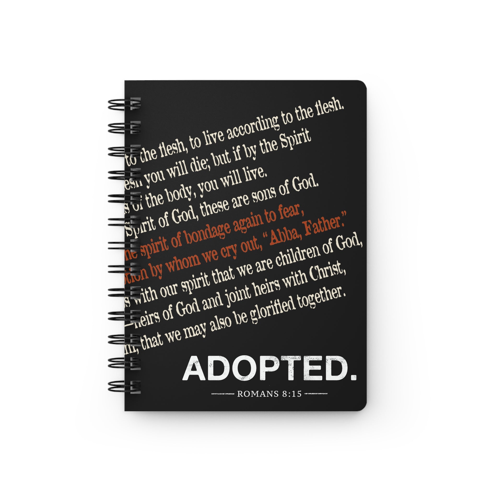 ADOPTED Spiral Journal | Romans 8 | Jesus DNA Collection