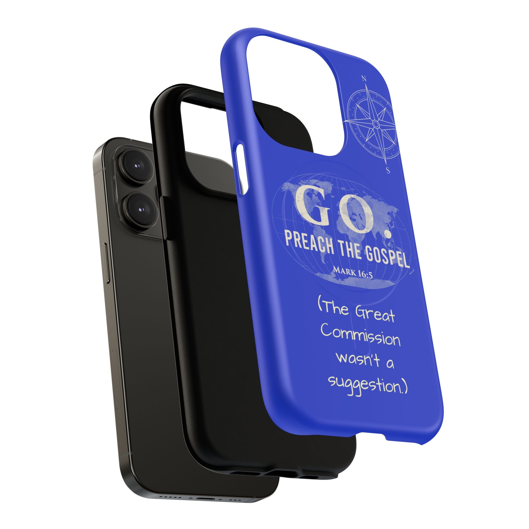 GO. Preach the Gospel MagSafe Phone Case – The Great Commission Collection