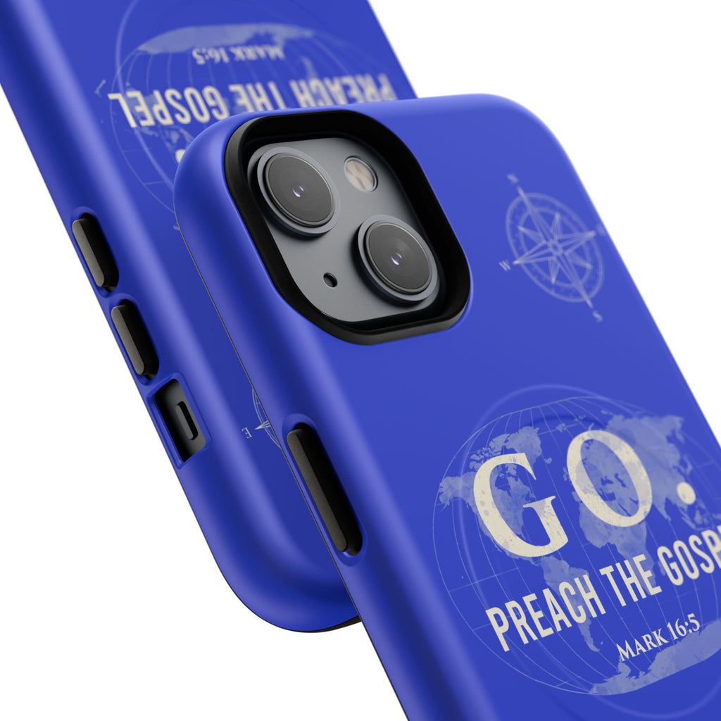 GO. Preach the Gospel MagSafe Phone Case – The Great Commission Collection