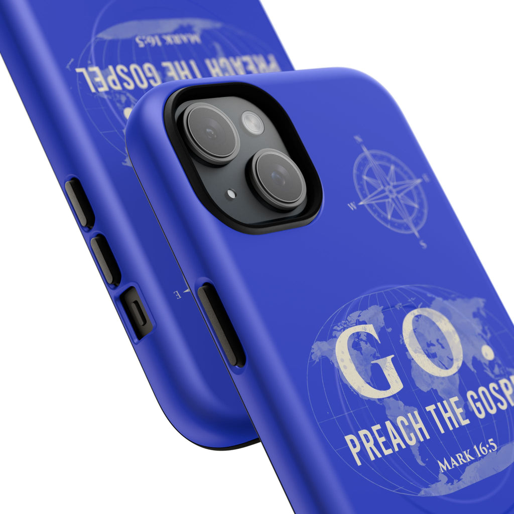 GO. Preach the Gospel MagSafe Phone Case – The Great Commission Collection