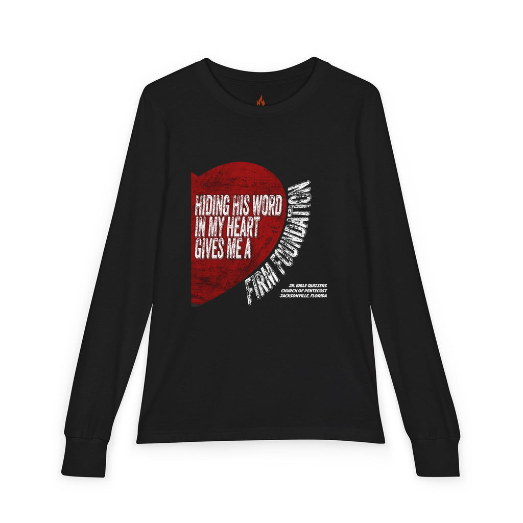 (KIDS) Church of Pentecost Jr. Bible Quizzer 2026 Youth Jersey Long Sleeve Tee