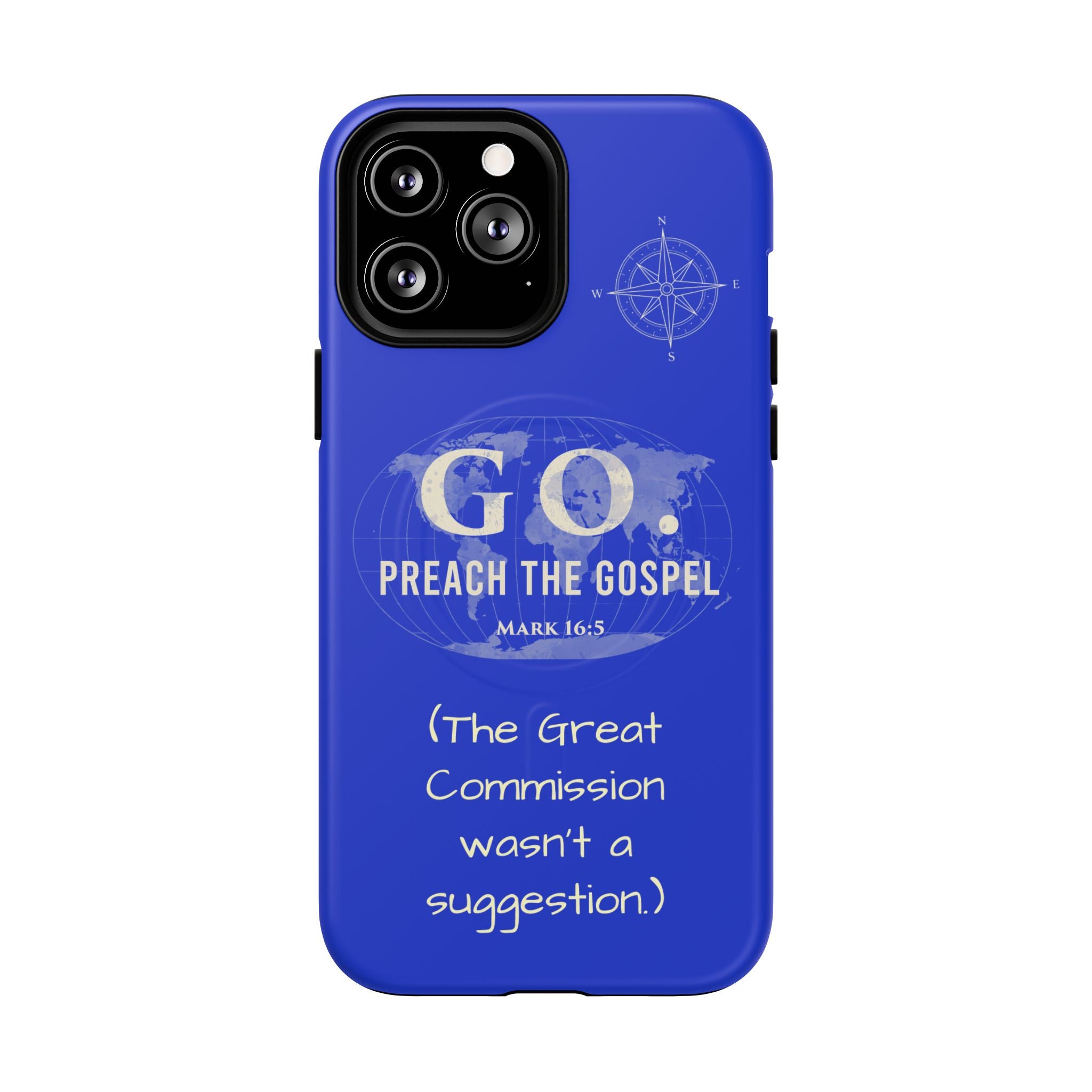 GO. Preach the Gospel MagSafe Phone Case – The Great Commission Collection