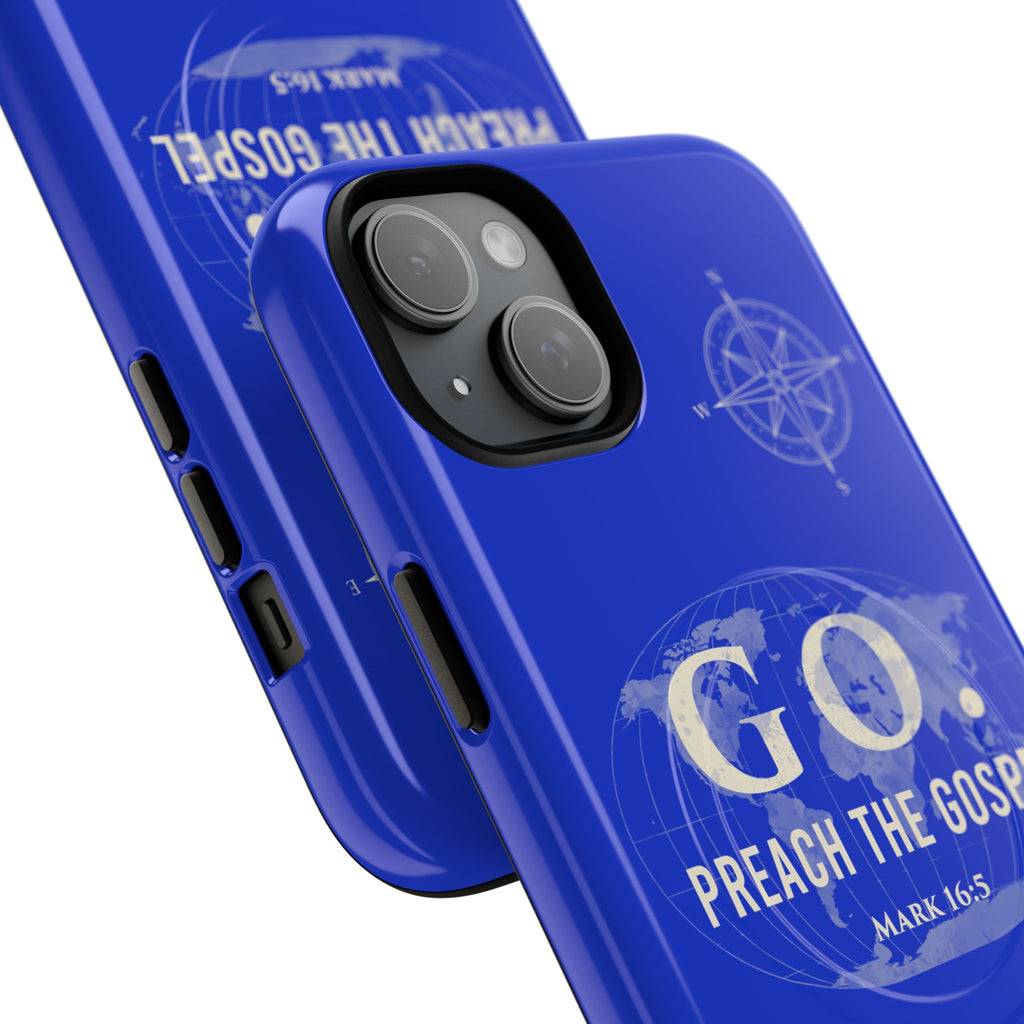 GO. Preach the Gospel MagSafe Phone Case – The Great Commission Collection