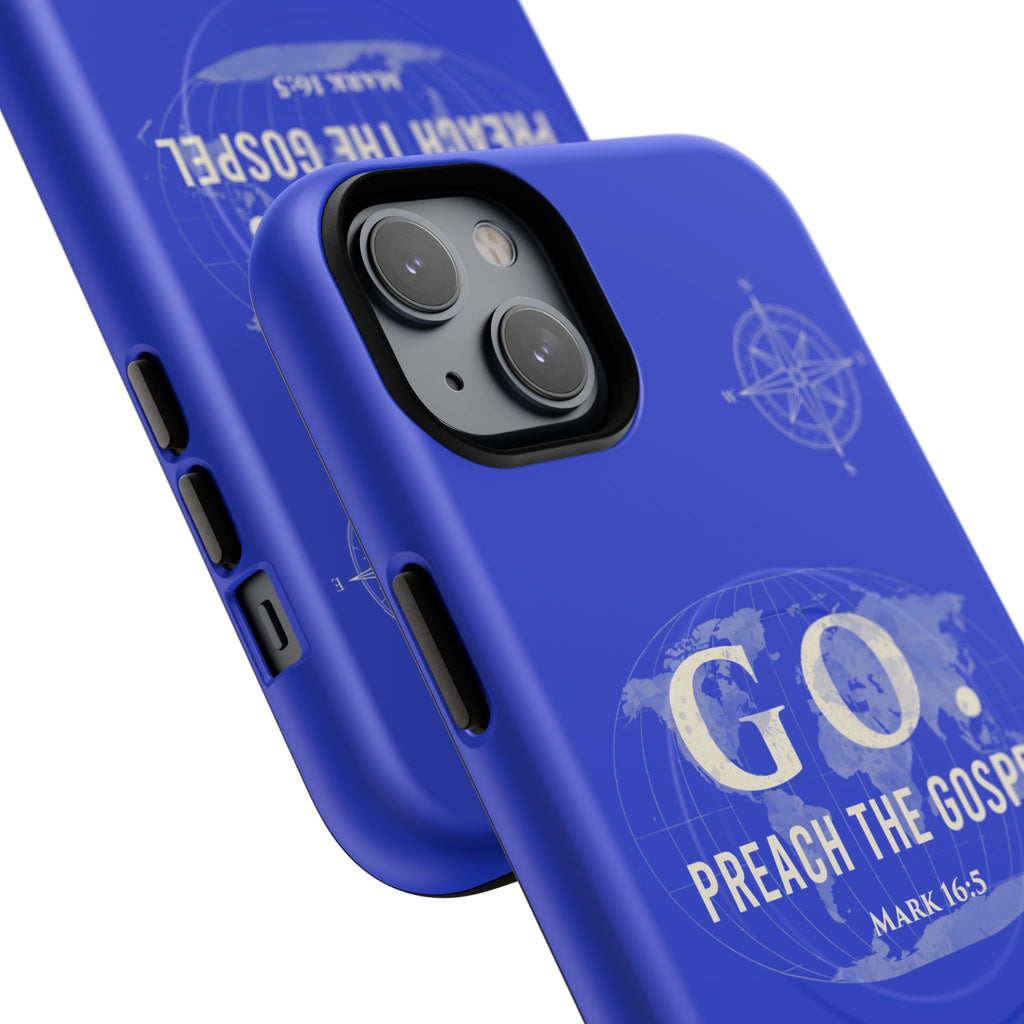 GO. Preach the Gospel MagSafe Phone Case – The Great Commission Collection