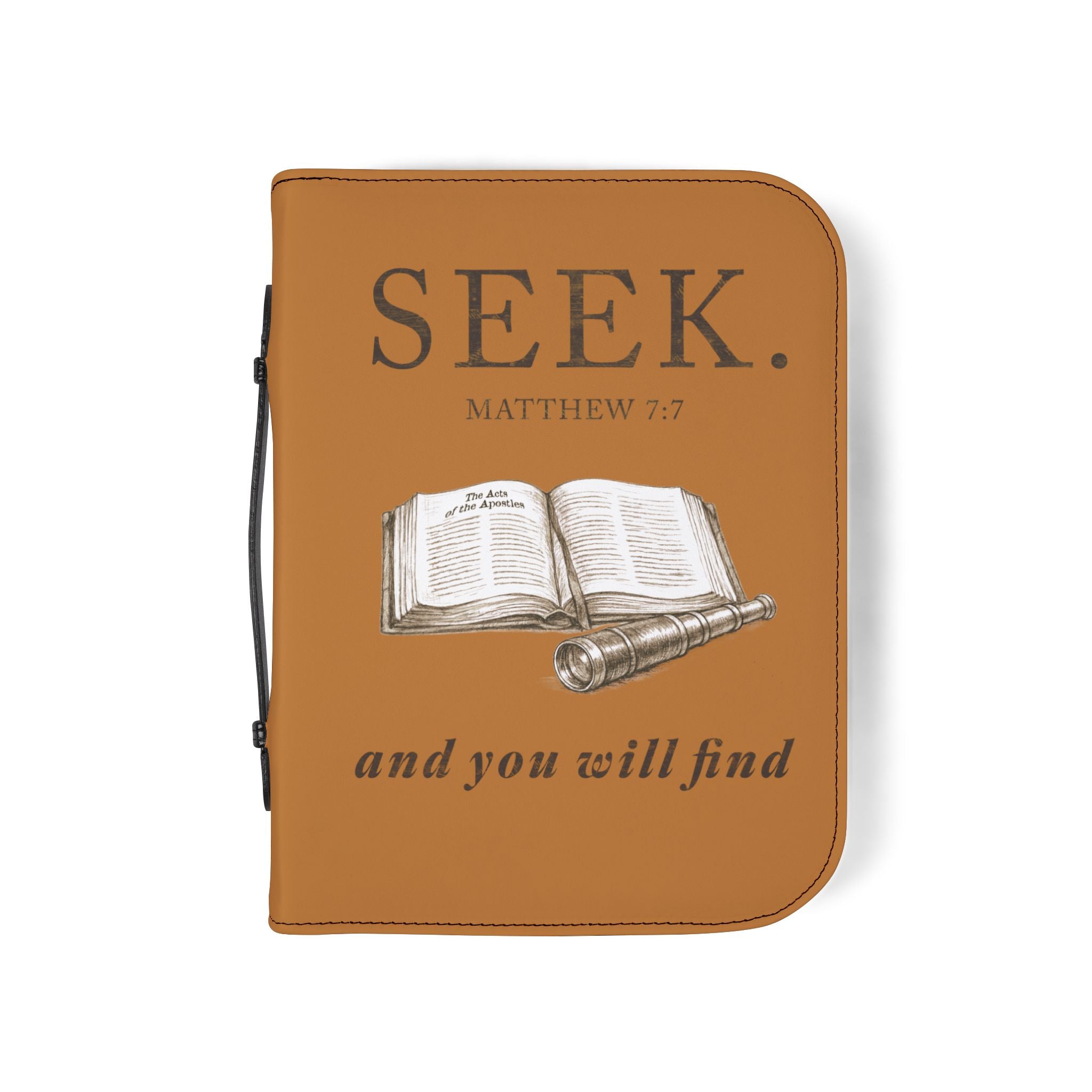 SEEK. And You Will FInd Bible Cover