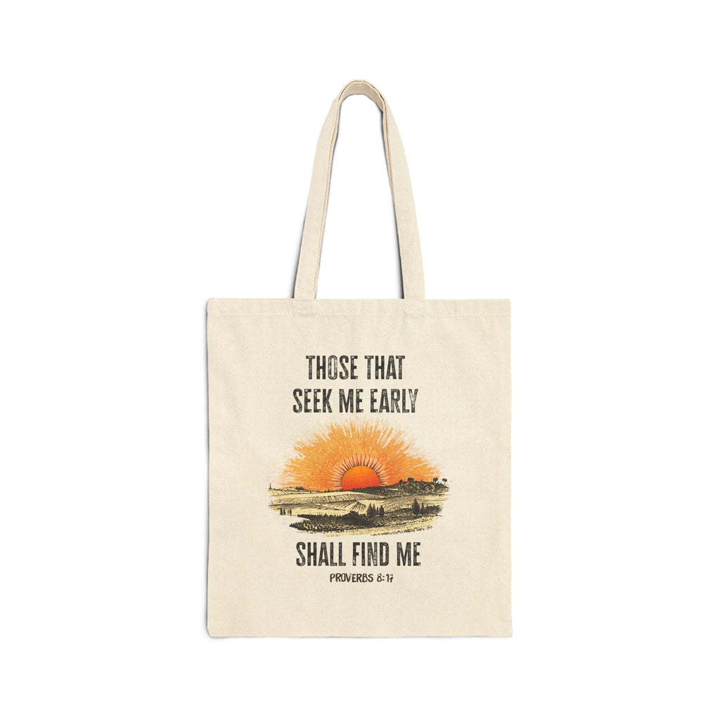 Cotton Canvas Tote Bag