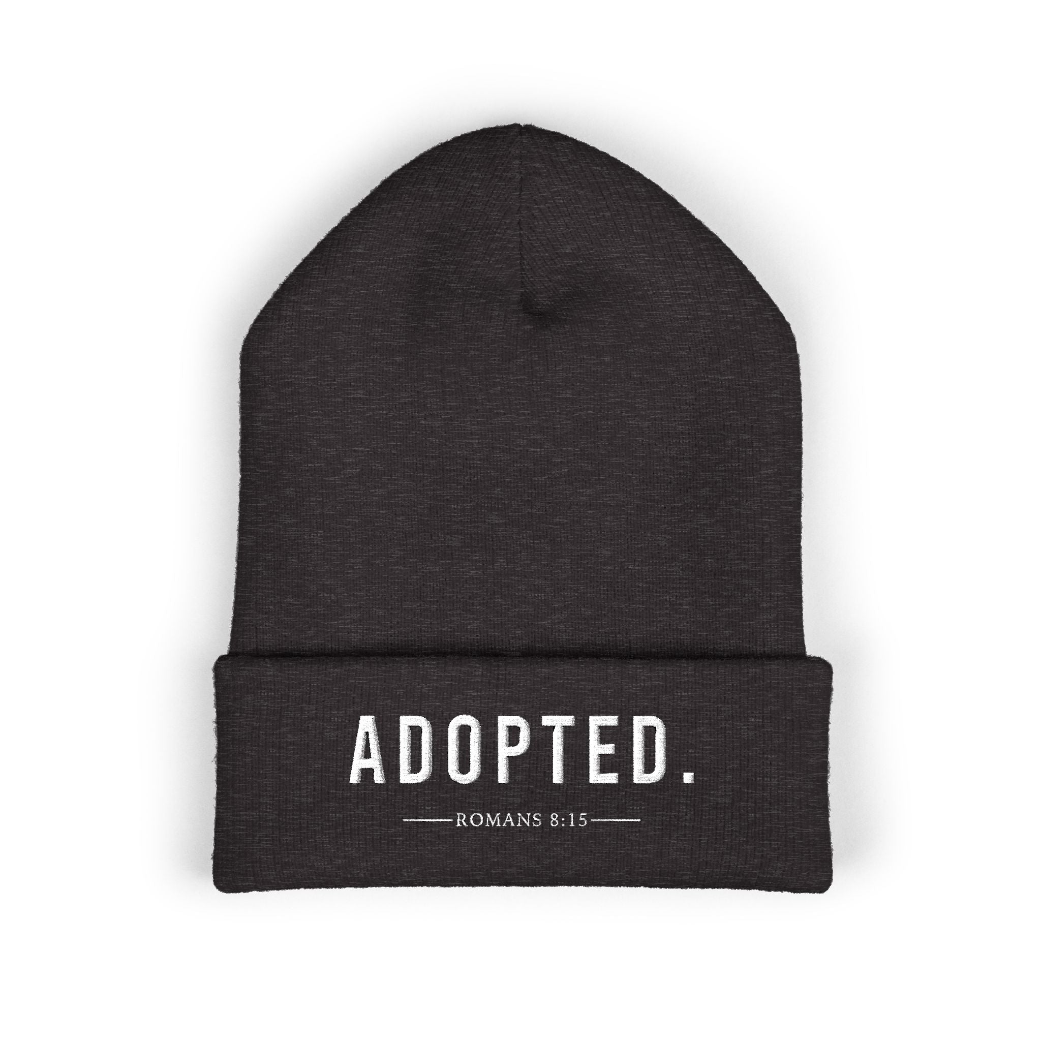 ADOPTED Classic Cuffed Beanie (Embroidery)