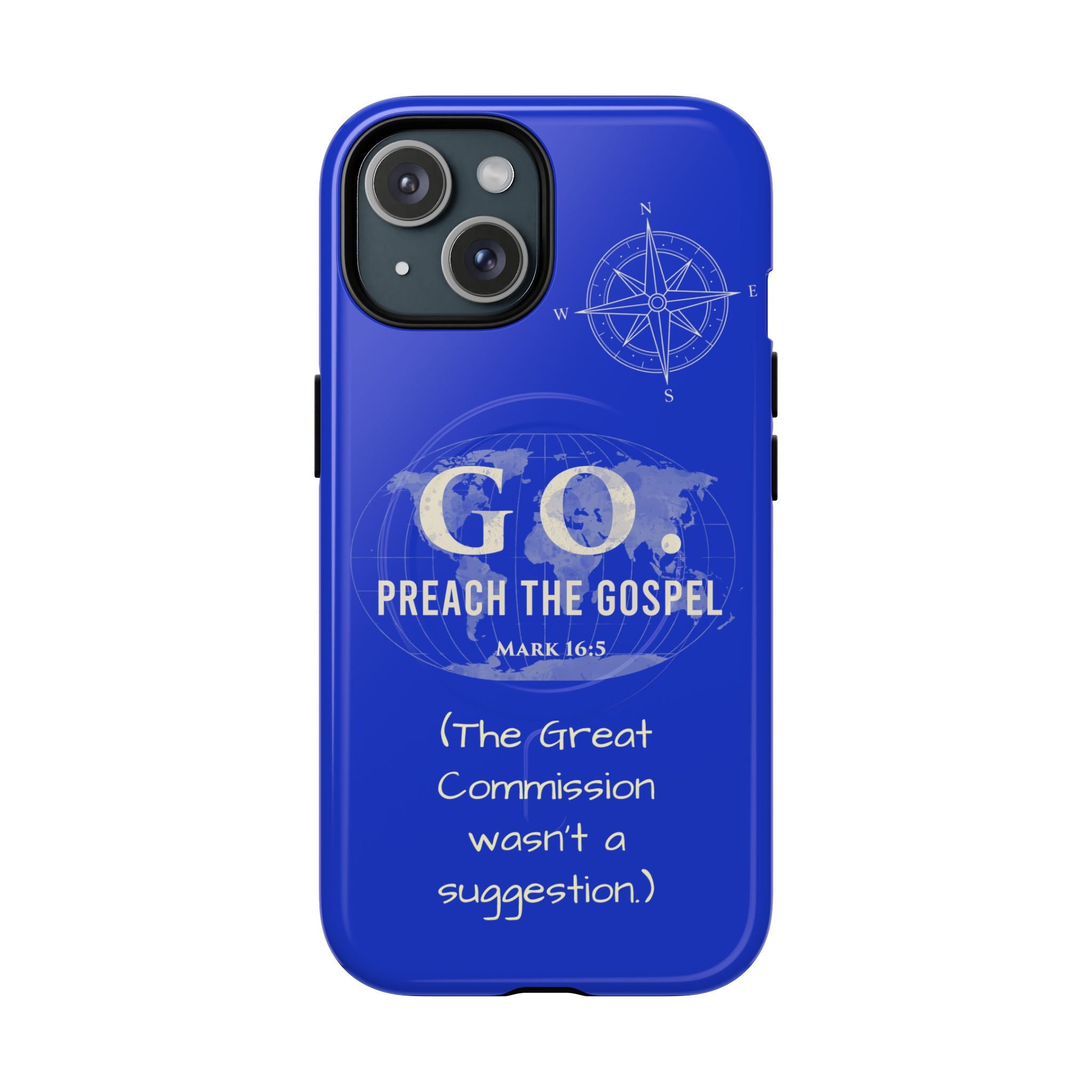 GO. Preach the Gospel MagSafe Phone Case – The Great Commission Collection