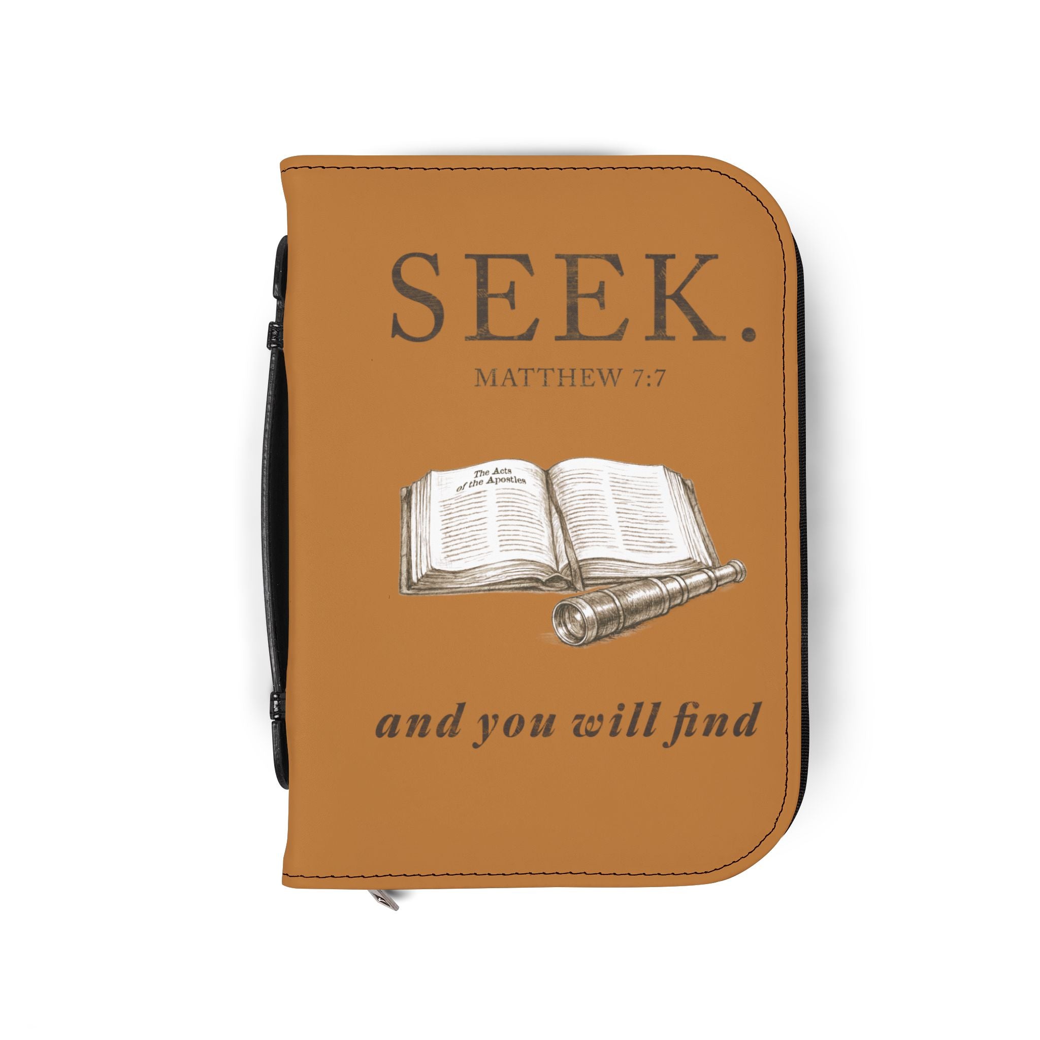 SEEK. And You Will FInd Bible Cover