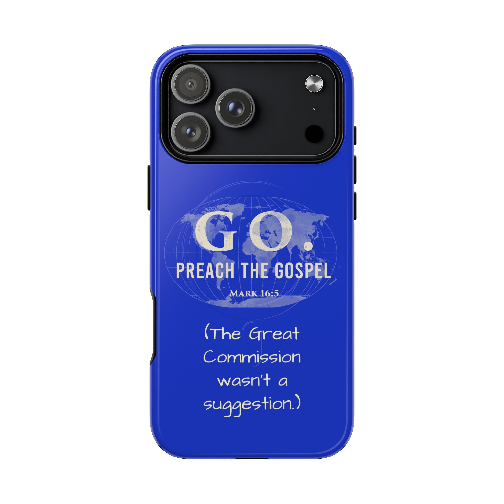 GO. Preach the Gospel MagSafe Phone Case – The Great Commission Collection