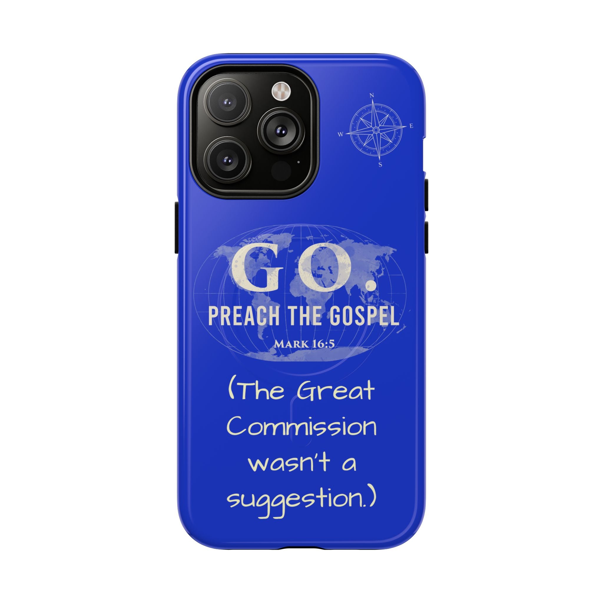 GO. Preach the Gospel MagSafe Phone Case – The Great Commission Collection