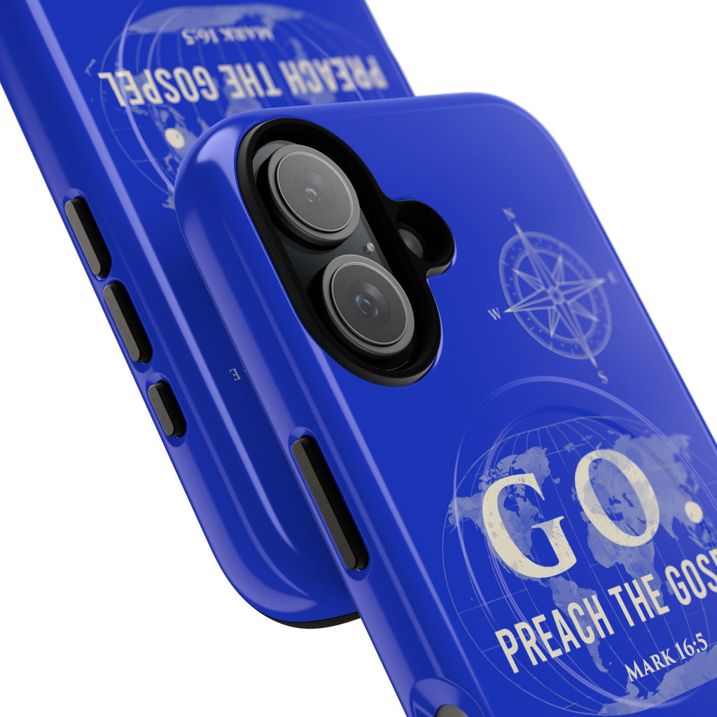 GO. Preach the Gospel MagSafe Phone Case – The Great Commission Collection