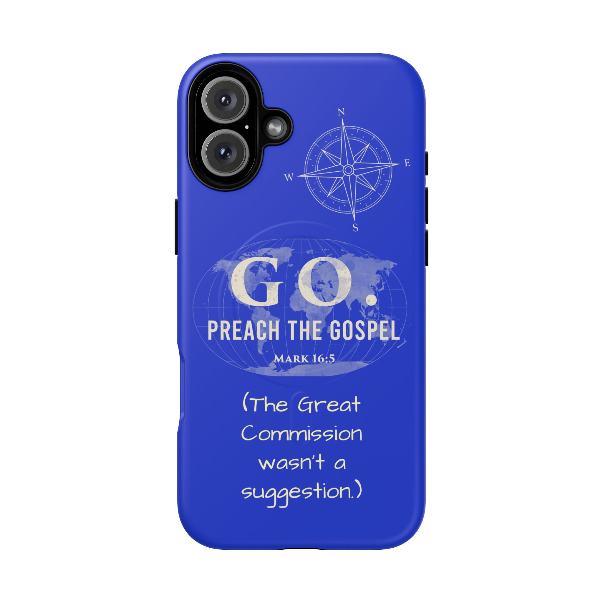 GO. Preach the Gospel MagSafe Phone Case – The Great Commission Collection
