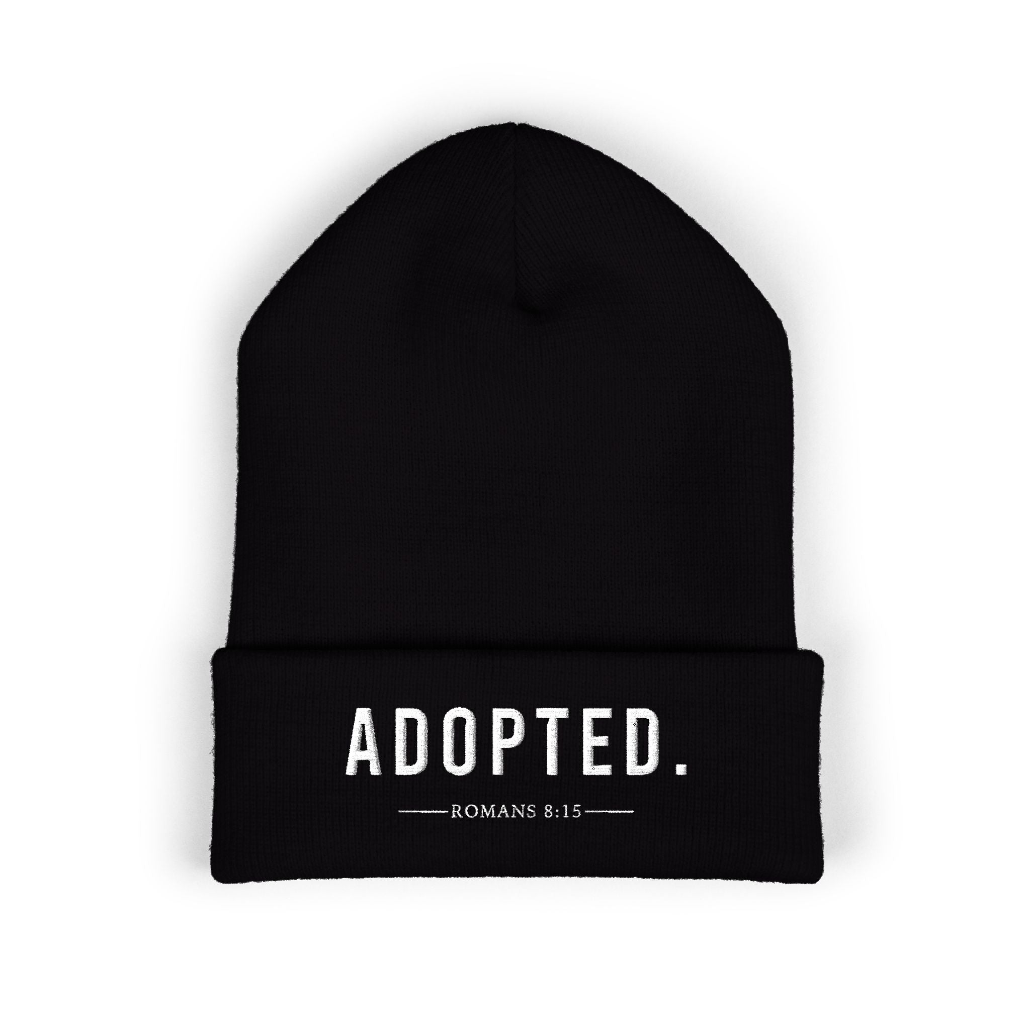 ADOPTED Classic Cuffed Beanie (Embroidery)