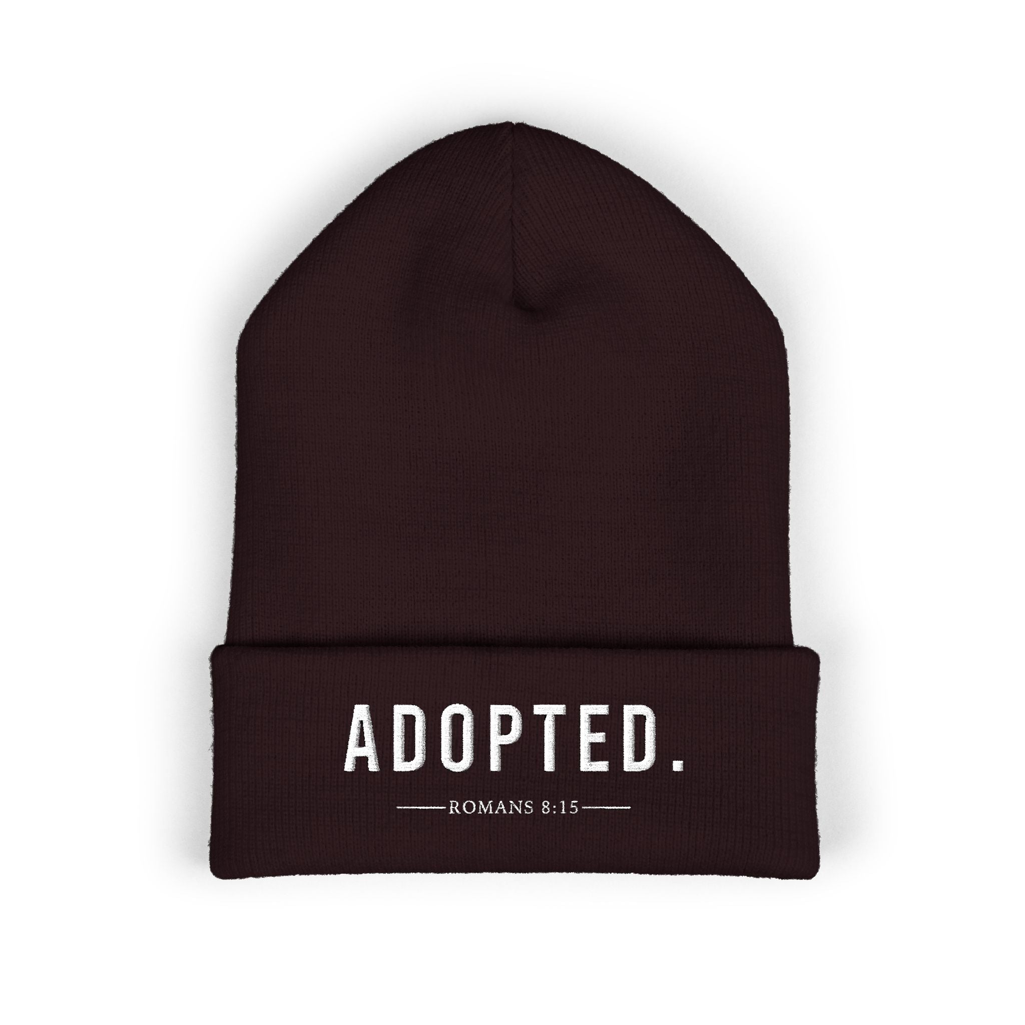 ADOPTED Classic Cuffed Beanie (Embroidery)