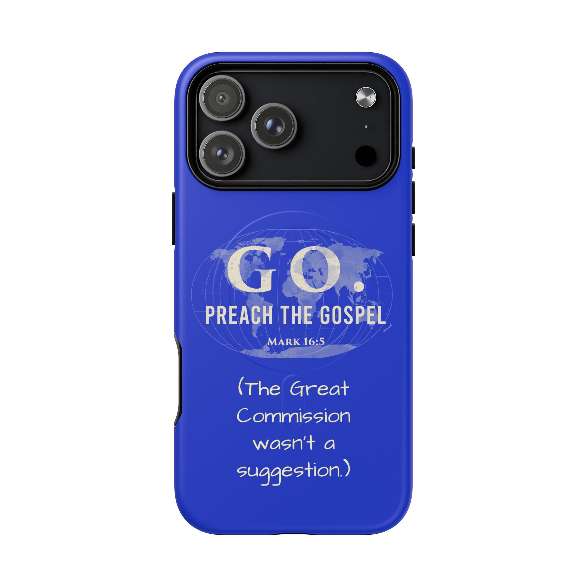 GO. Preach the Gospel MagSafe Phone Case – The Great Commission Collection