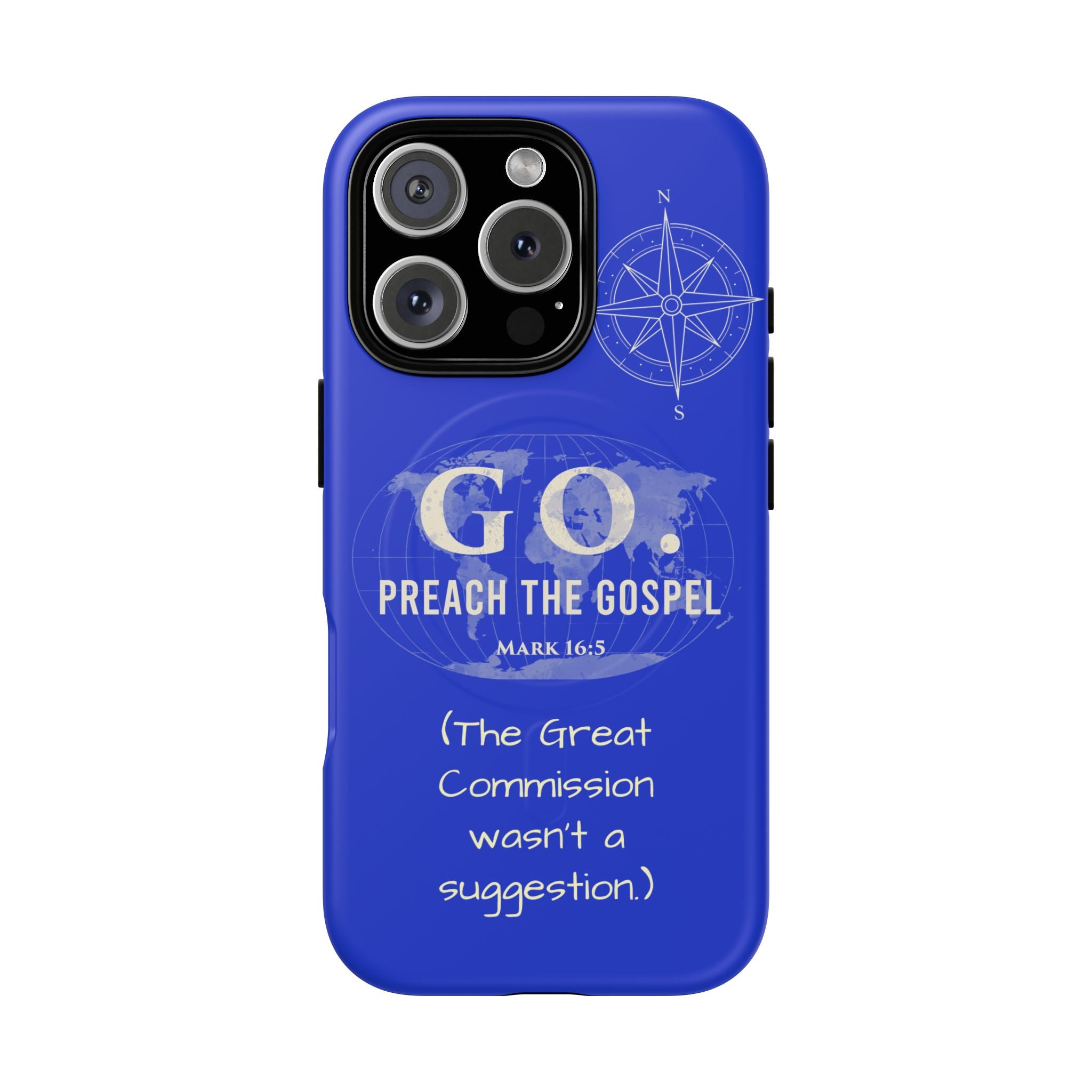 GO. Preach the Gospel MagSafe Phone Case – The Great Commission Collection