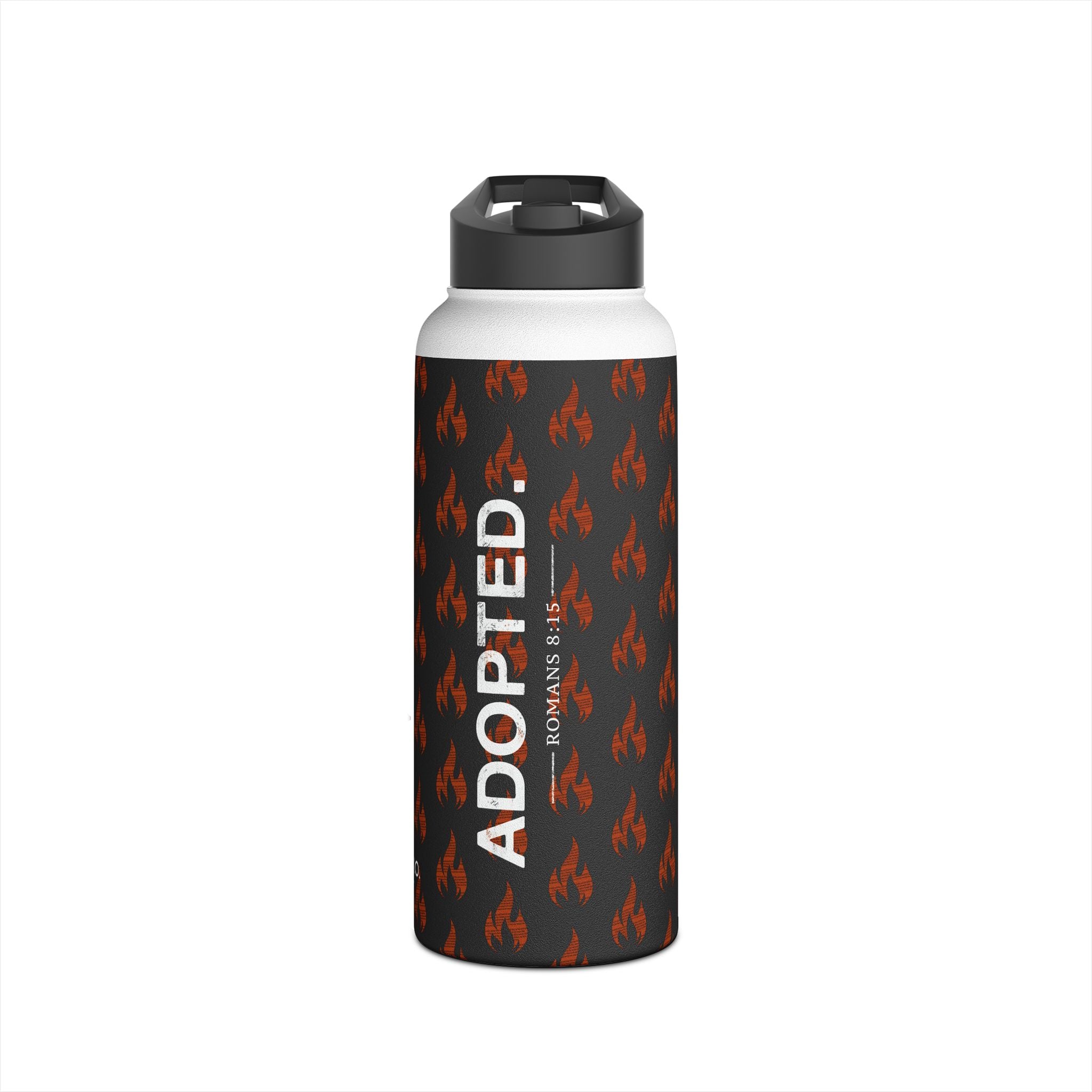 ADOPTED Stainless Steel Water Bottle | Romans 8:15 | Jesus DNA Collection