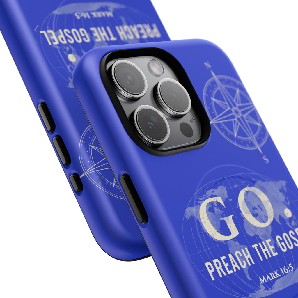 GO. Preach the Gospel MagSafe Phone Case – The Great Commission Collection