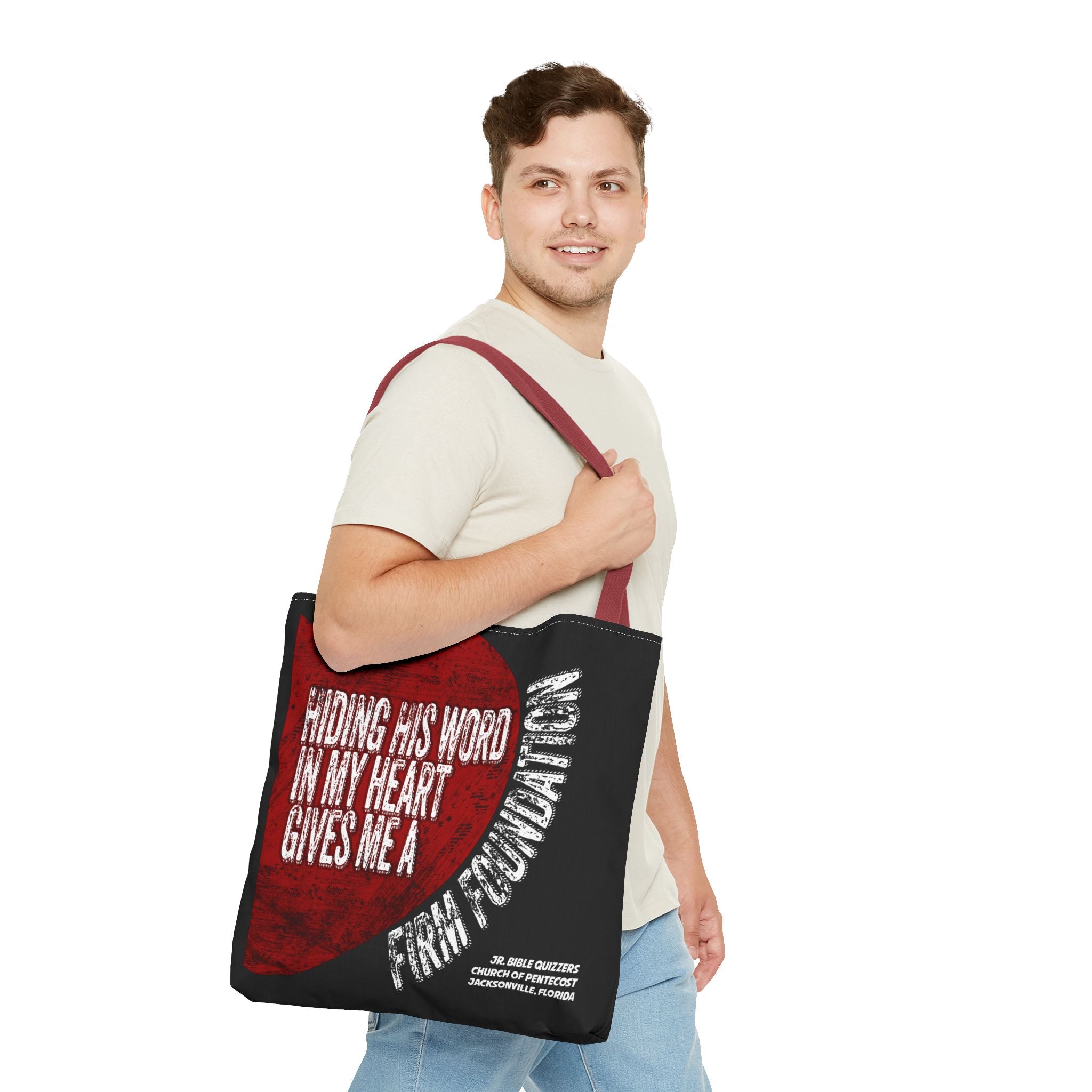 Church of Pentecost Jr. Bible Quizzing 2026 Firm Foundation Tote
