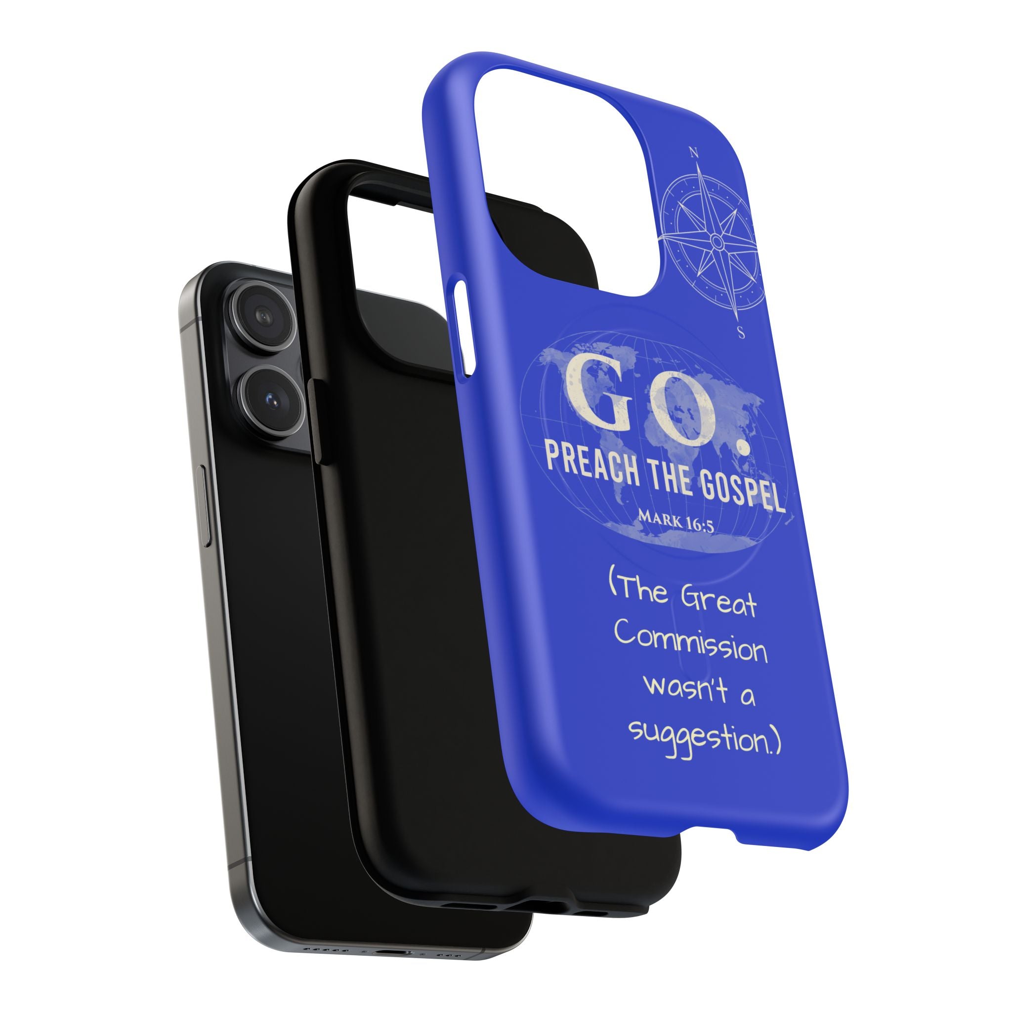 GO. Preach the Gospel MagSafe Phone Case – The Great Commission Collection