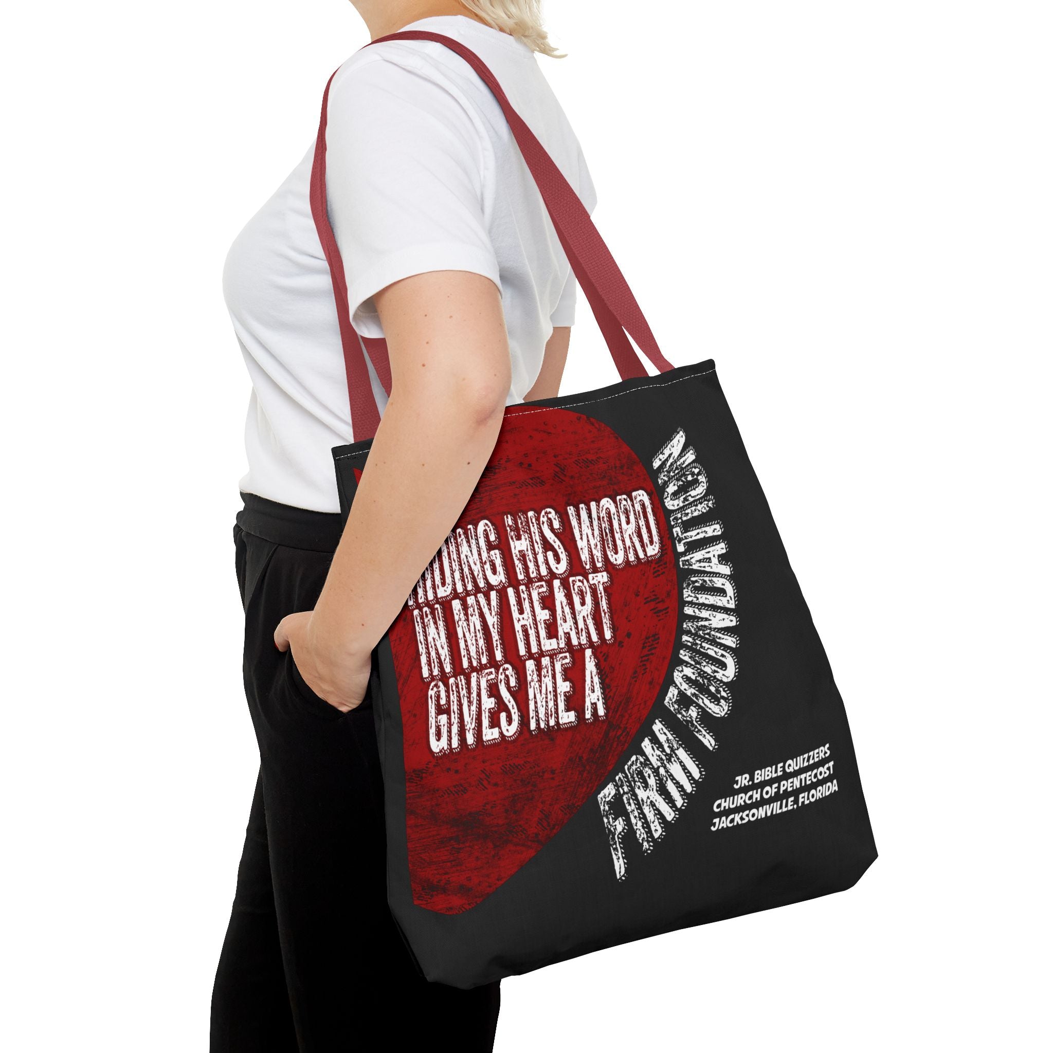 Church of Pentecost Jr. Bible Quizzing 2026 Firm Foundation Tote