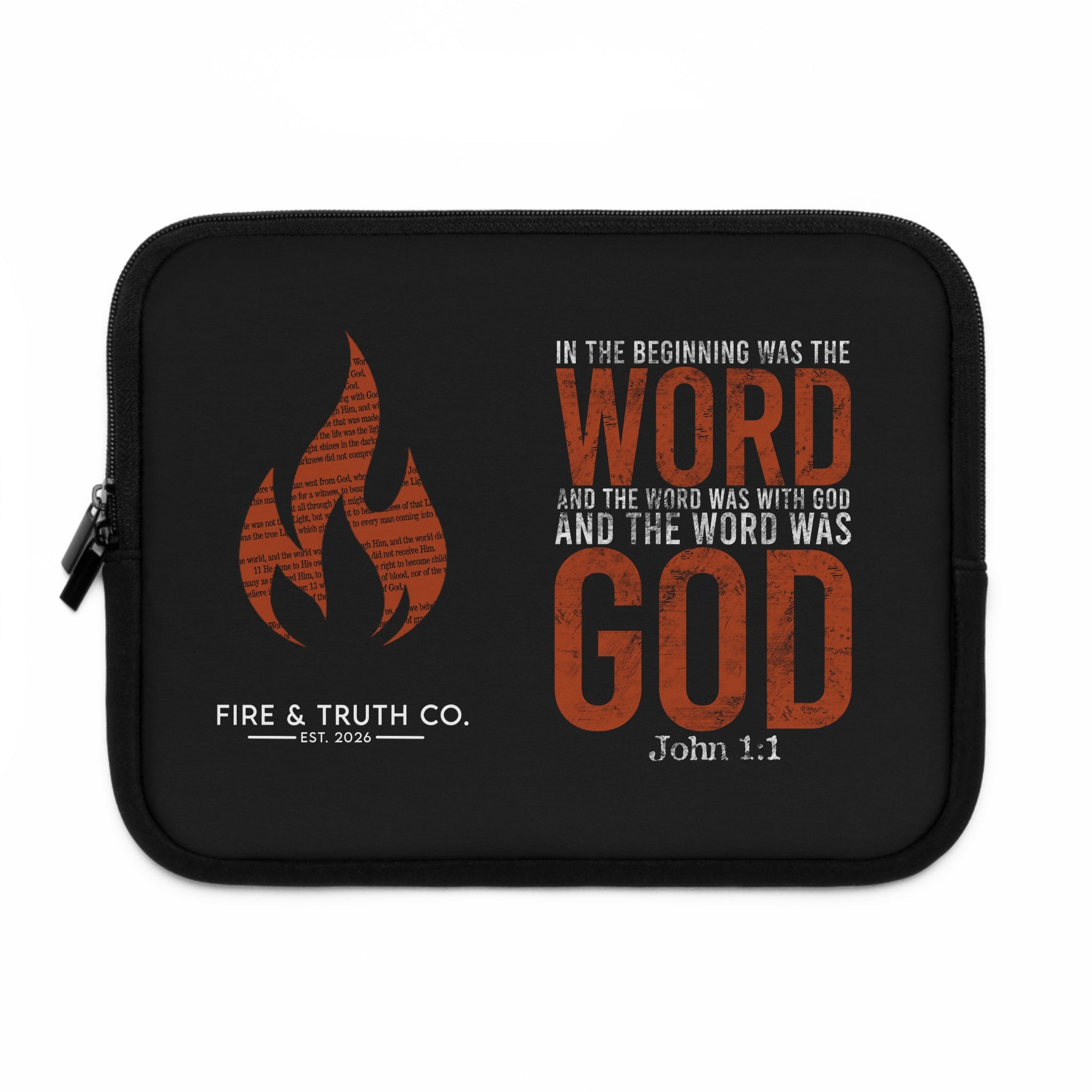 In the Beginning Was the Word--John 1:1 Laptop Sleeve