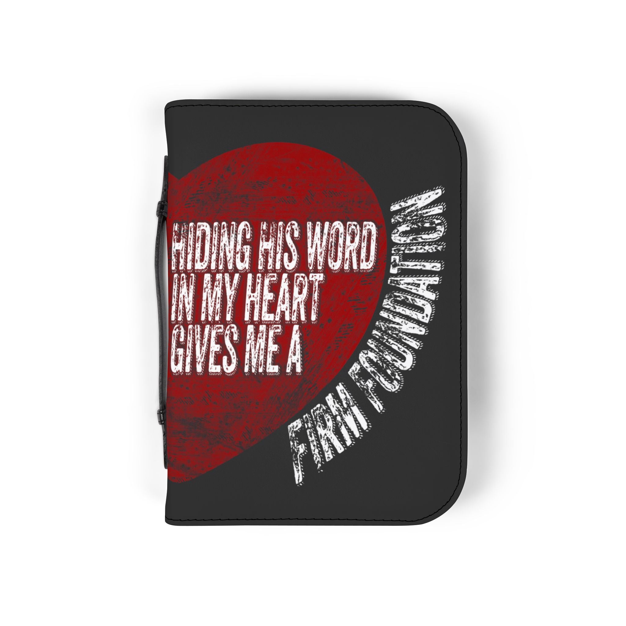 Fire & Truth Co. Firm Foundation Bible Cover – Hiding His Word (Psalm 119:11)