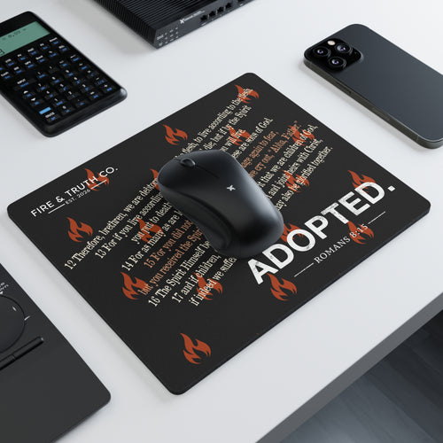ADOPTED Mouse Pad | Romans 8:12-17 | Jesus DNA Collection