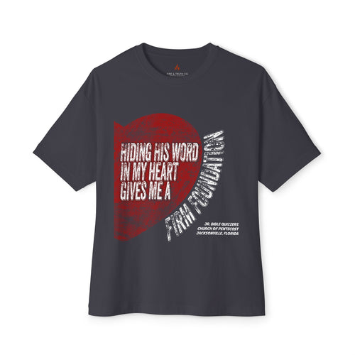 (ADULT) Church of Pentecost Jr. Bible Quizzers Oversized Boxy Tee