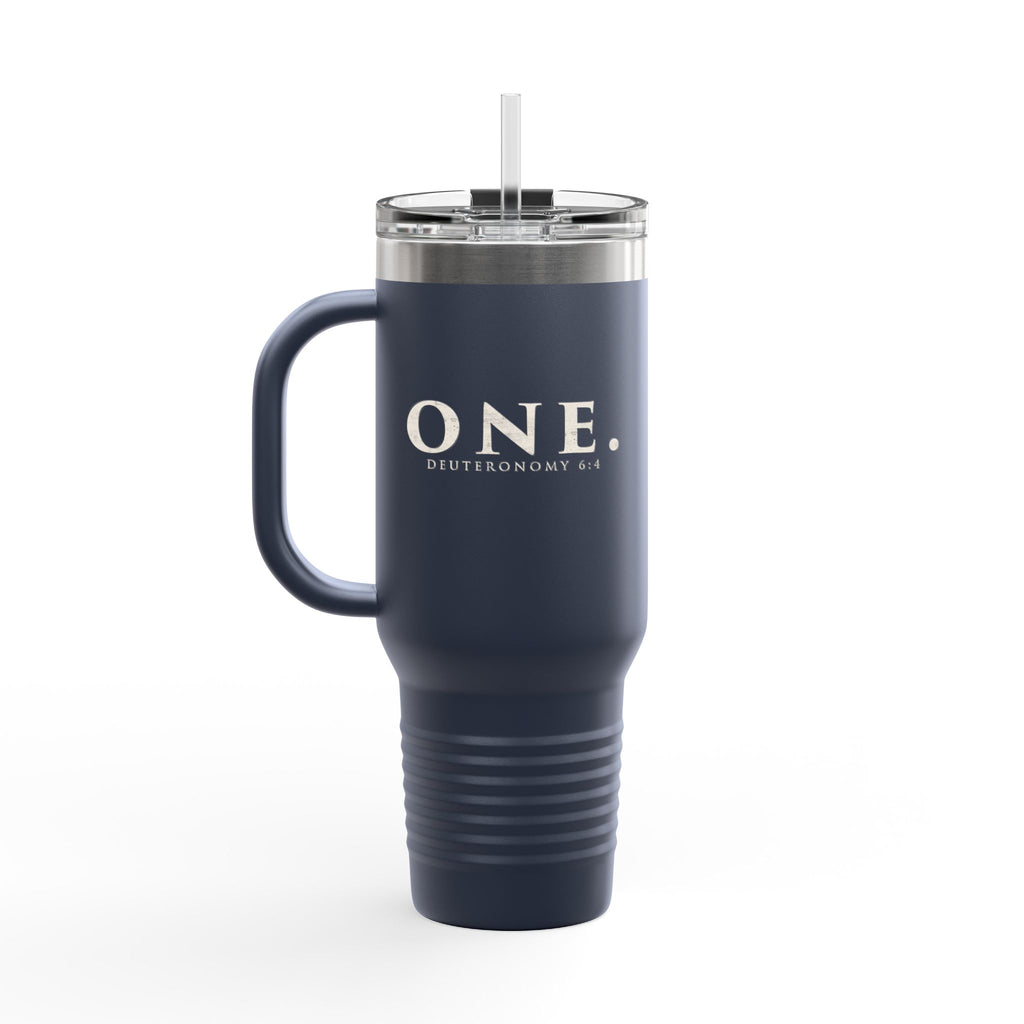 The Shema 40 oz Insulated Travel Mug (Polar Camel)