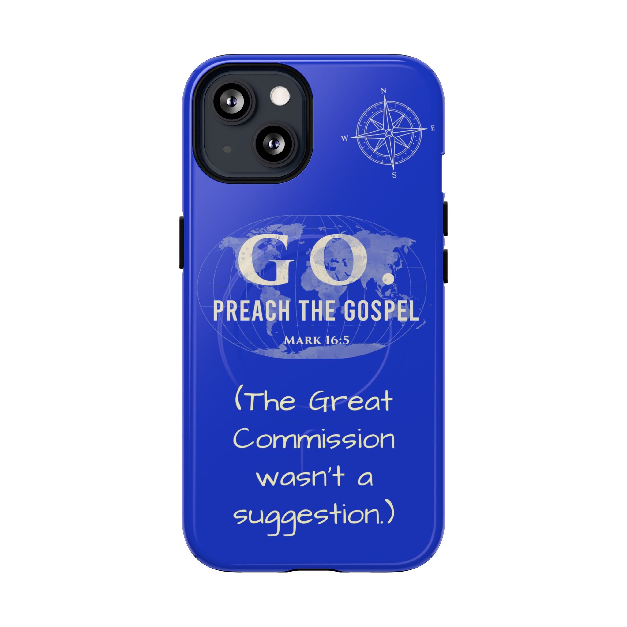 GO. Preach the Gospel MagSafe Phone Case – The Great Commission Collection
