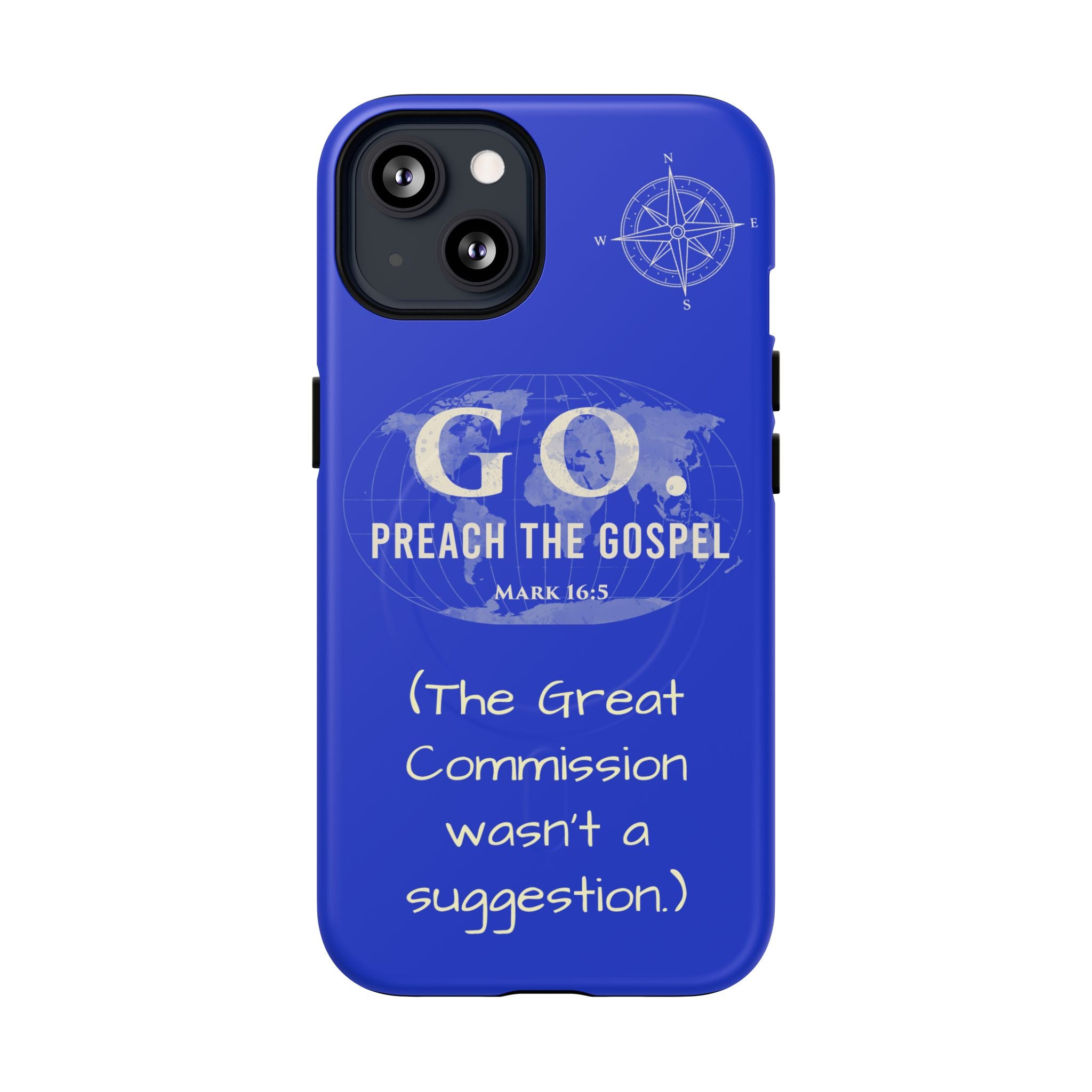 GO. Preach the Gospel MagSafe Phone Case – The Great Commission Collection
