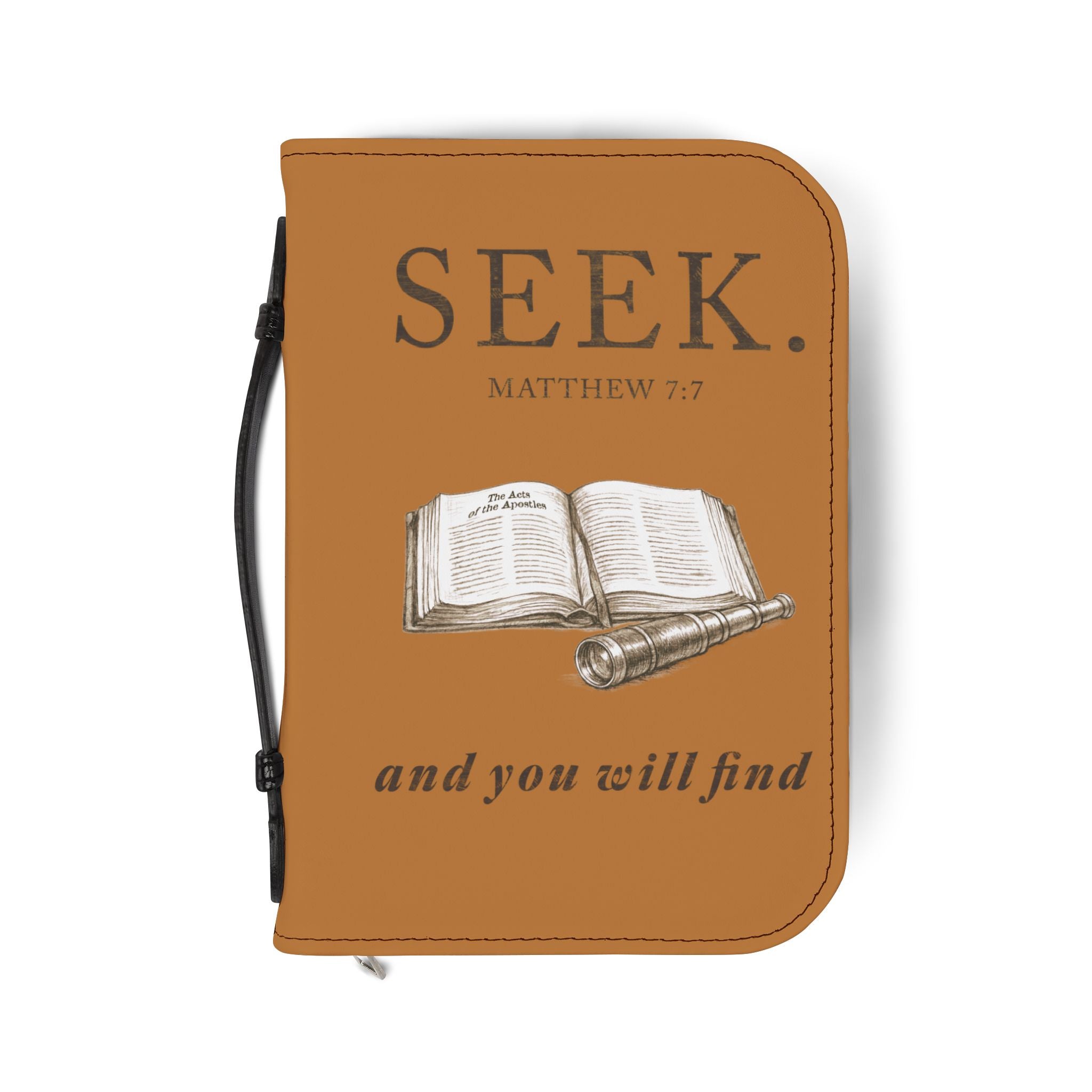 SEEK. And You Will FInd Bible Cover