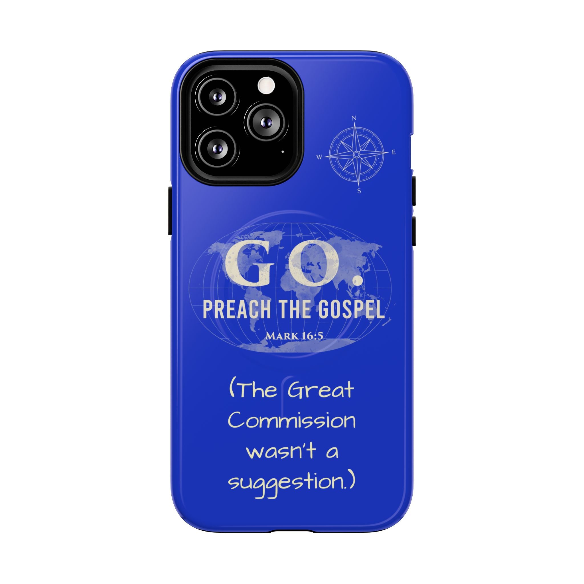 GO. Preach the Gospel MagSafe Phone Case – The Great Commission Collection