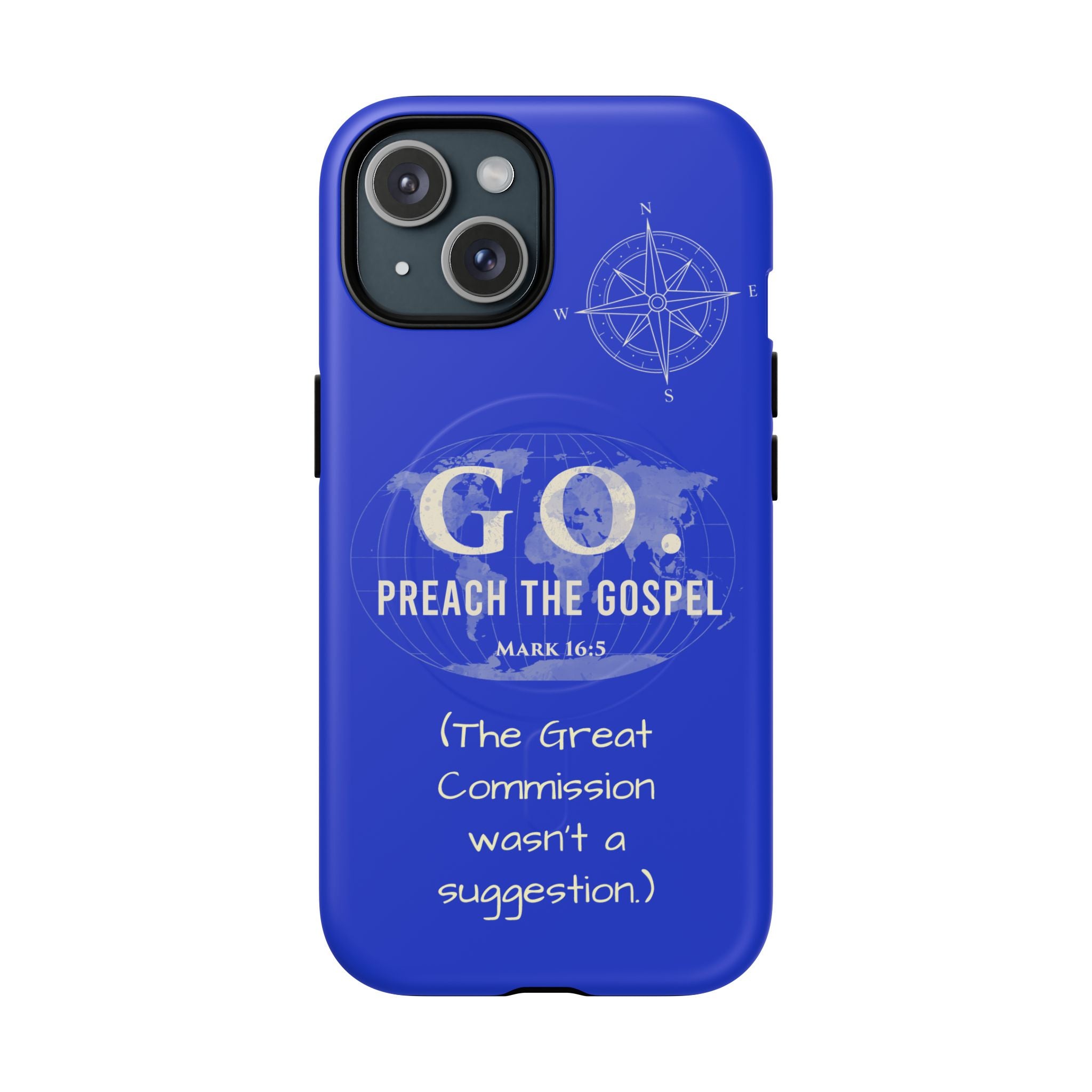 GO. Preach the Gospel MagSafe Phone Case – The Great Commission Collection