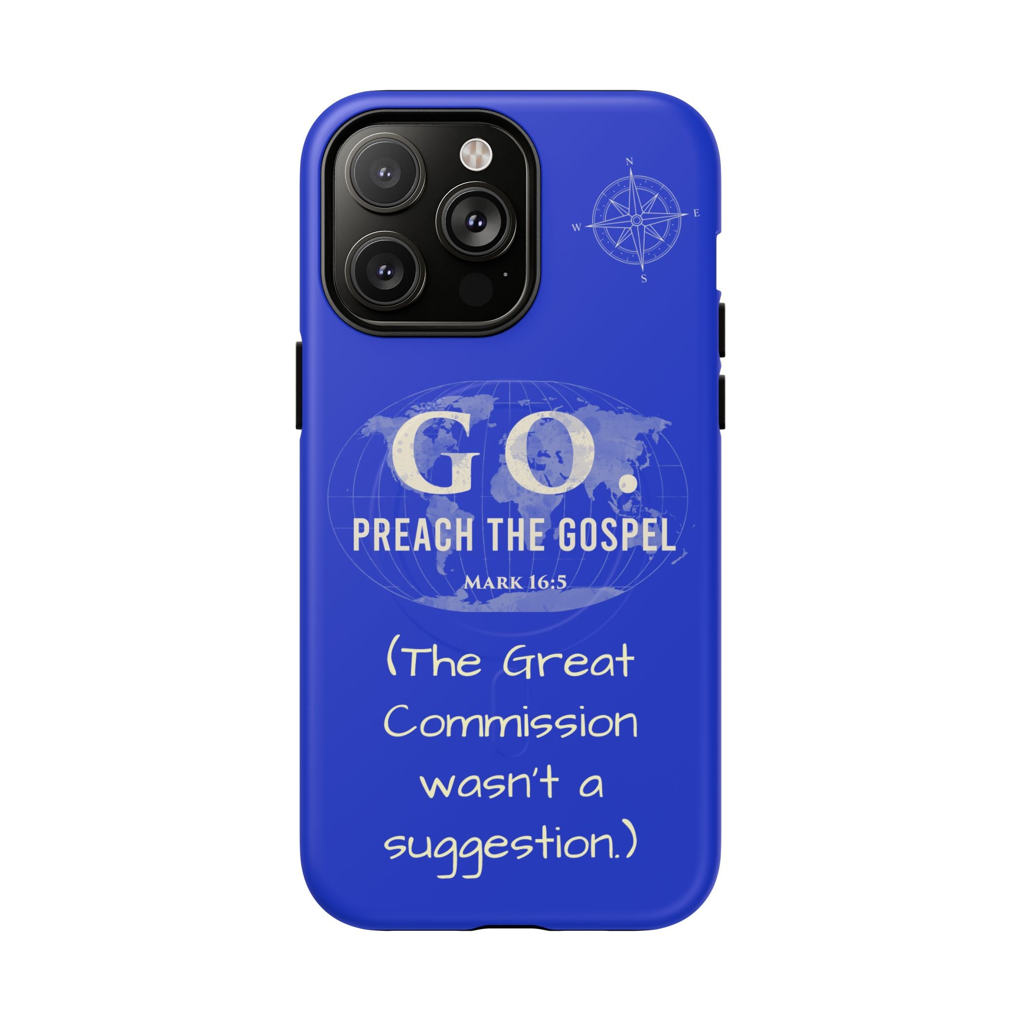 GO. Preach the Gospel MagSafe Phone Case – The Great Commission Collection
