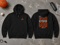 In the Beginning Was the Word Zip-Up Hoodie – John 1:1 (Refining Fire)